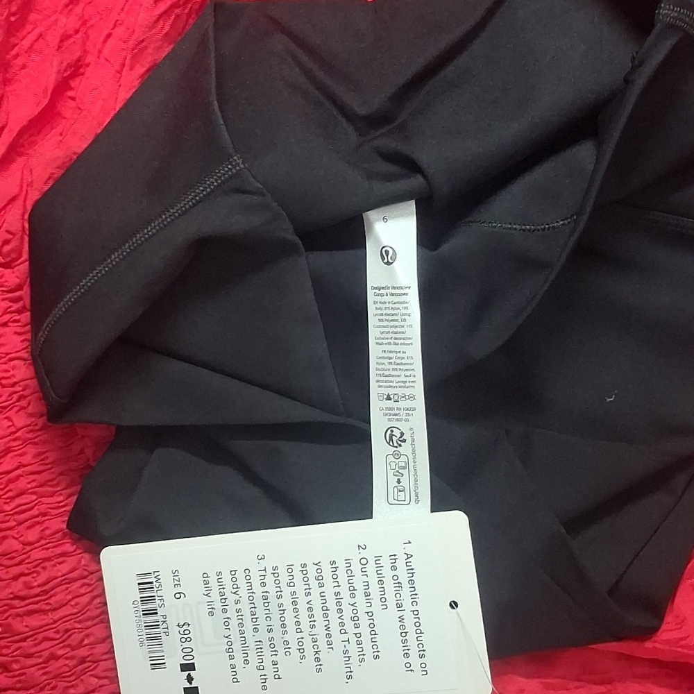 Lululemon Athletica | High-Rise – Women’s Size 2, 4, 6, 8, 10, 12– Black - Picture 9 of 9